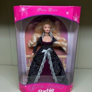 Barbie Doll Winter Fantasy 1996 Mattel 17249 Special Edition NRFB Blonde
